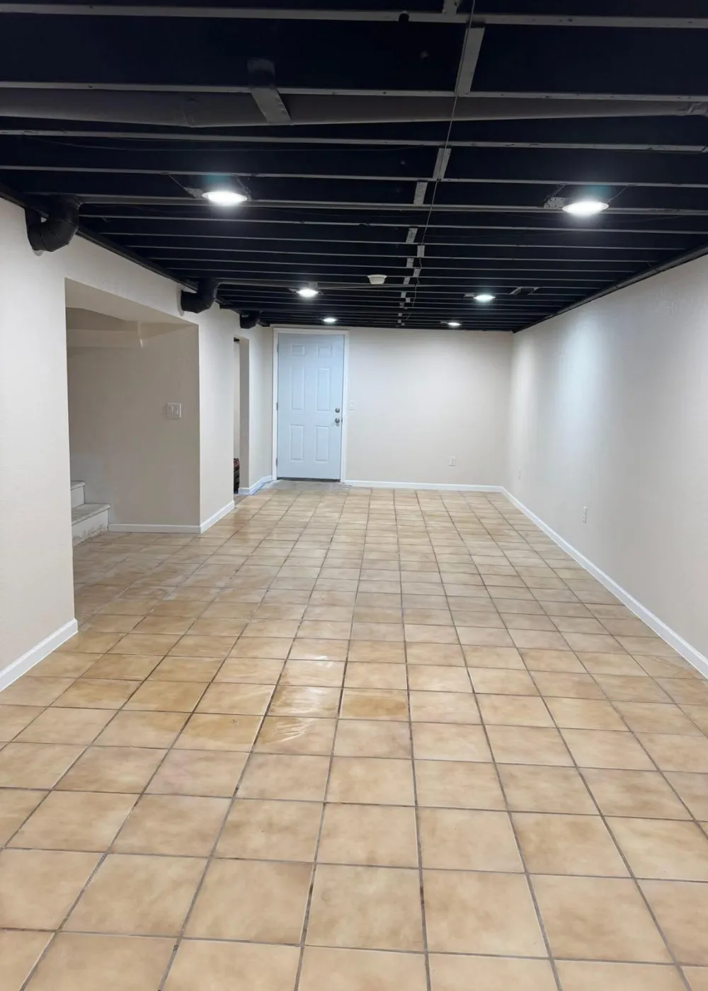 Clean finished flooring in the renovated interior